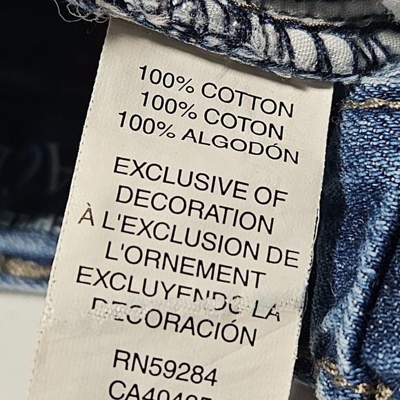 Childrens Place Jean Shorts Size 12 to 18 Months Baby Toddler Adjustable Waist - Picture 5 of 5